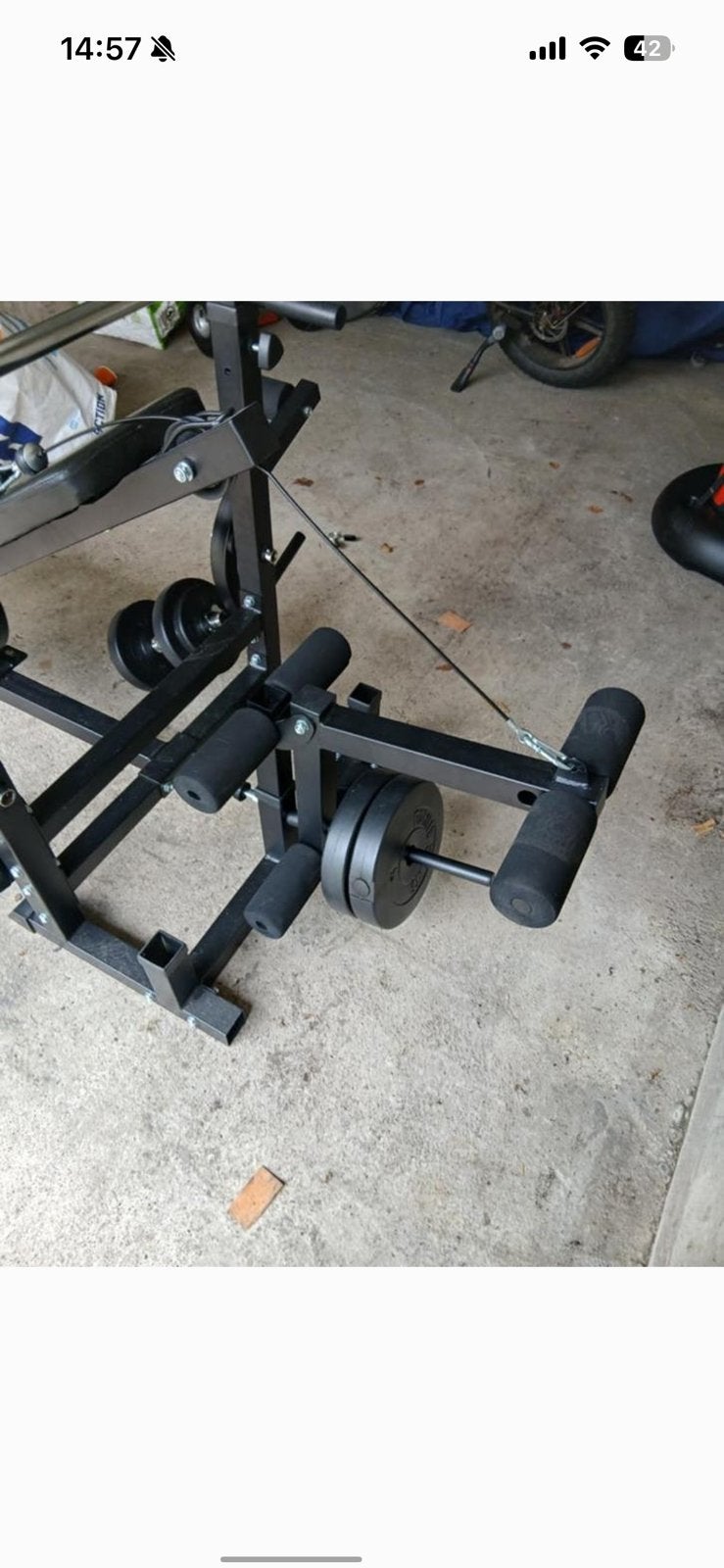 Gym te ruil voor visgerief naar waarde, Sport en Fitness, Fitnessapparatuur, Zo goed als nieuw, Ophalen