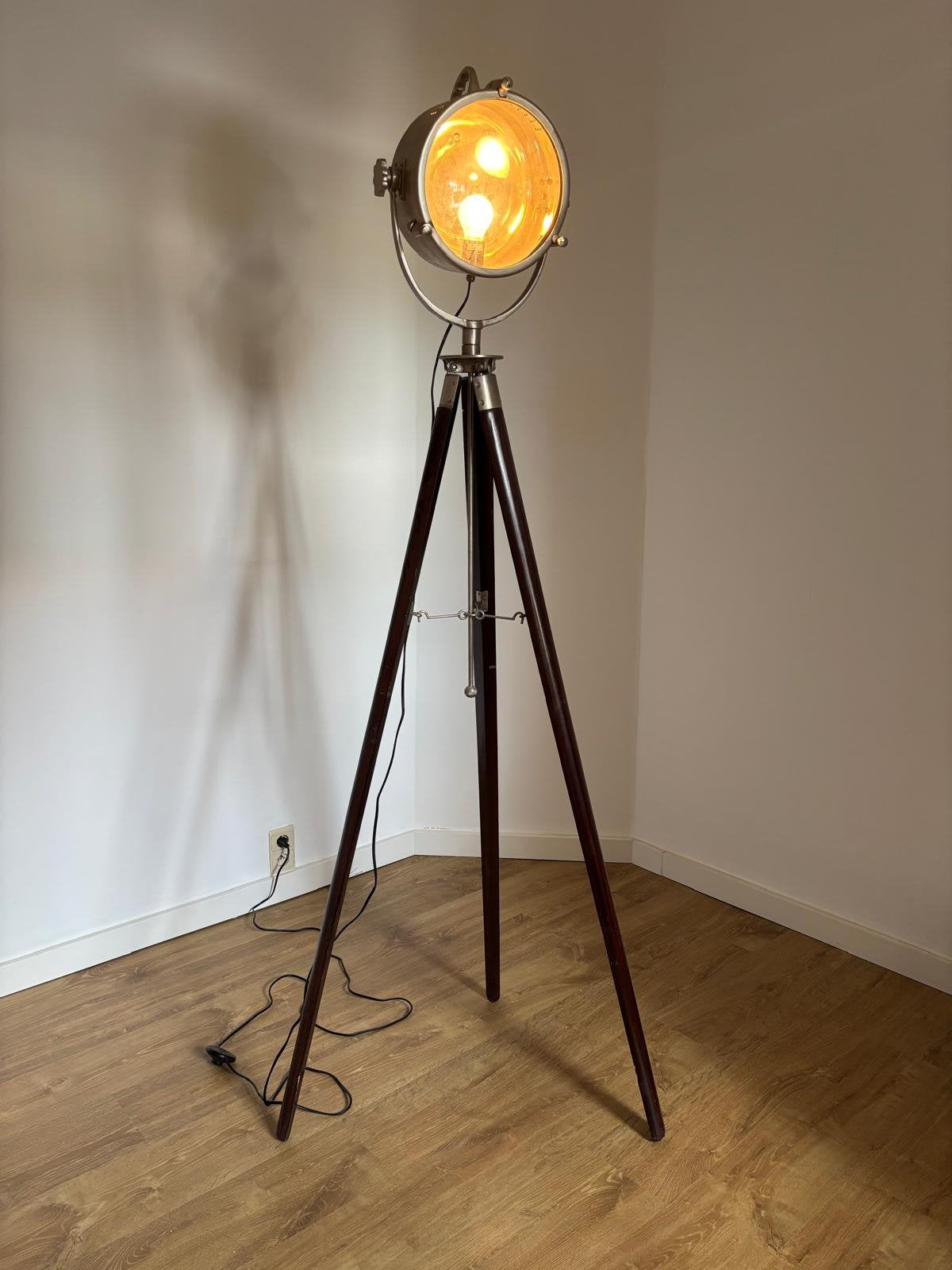 Retro scheepslamp, Ophalen, Zo goed als nieuw