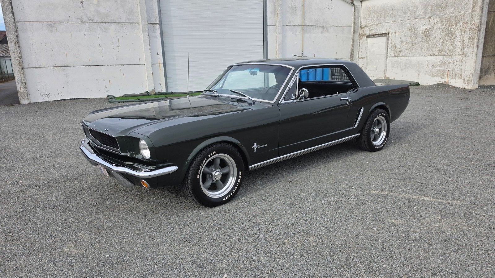 ford mustang 1965 coupe l6, Automaat, Achterwielaandrijving, Zwart, Leder