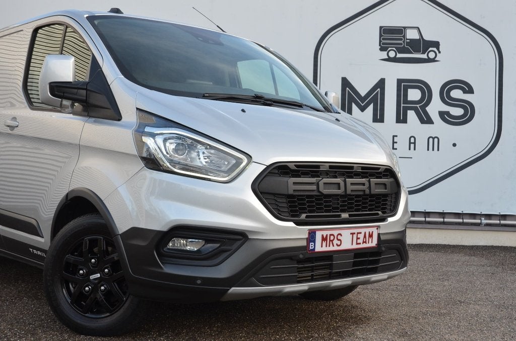 Ford Transit Custom- L2- TRAIL- Camera-GPS-Cruise- 18990+BTW, Autos, Cuir, Argent ou Gris, Achat, Euro 6