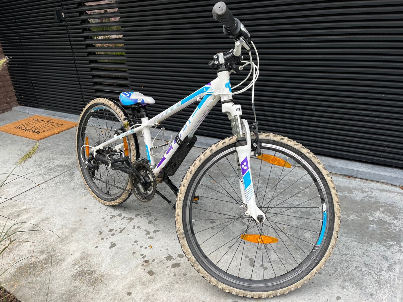 Mountain bike Cube 24 inch, Ophalen, Velgrem, Versnellingen, Gebruikt