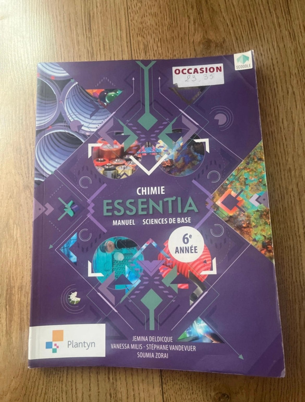 Manuel Sciences de base Chimie essentia, Livres, Livres scolaires, Enlèvement ou Envoi, Comme neuf, Secondaire, Chimie