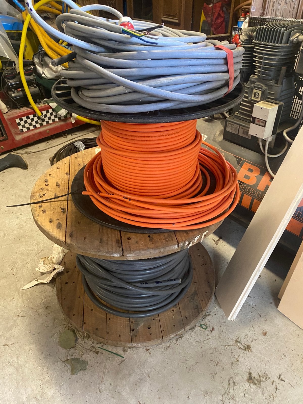Overschot kabel xvb,flex: 5g4-5g6, Ophalen, Zo goed als nieuw