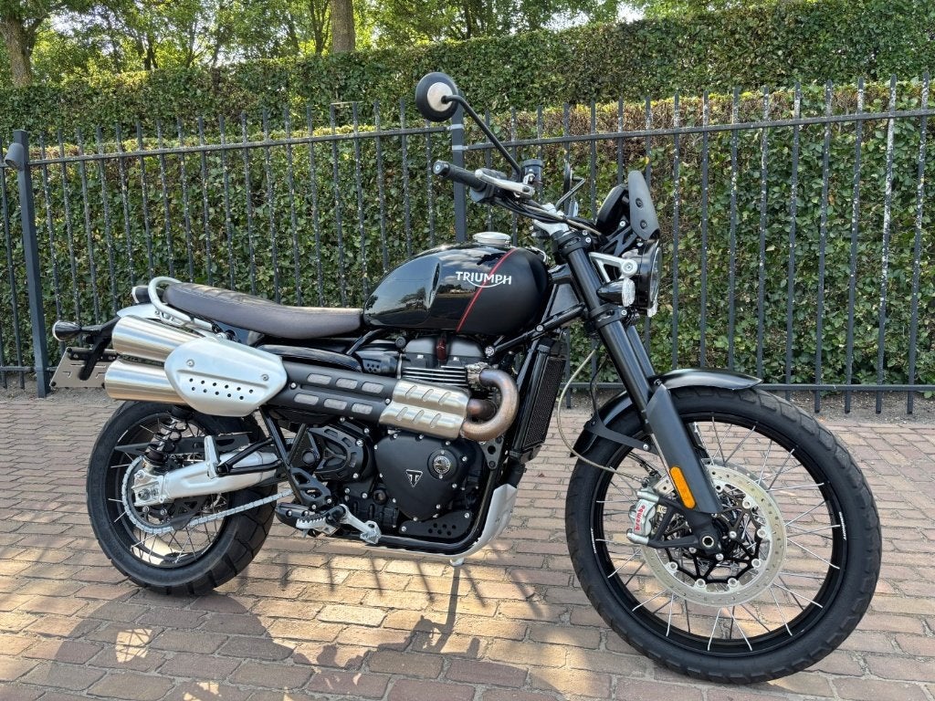 triumph Scrambler 1200XC, 2 cilinders, Occasion, Motorrijbewijs A, Bedrijf