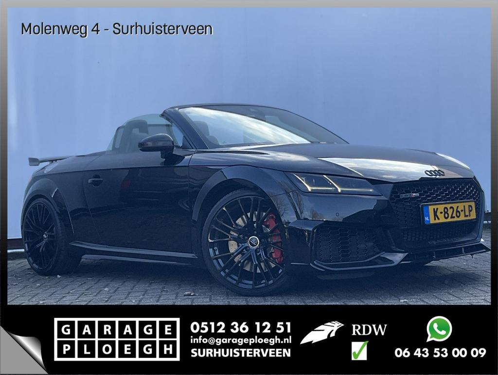 Audi TT RS Roadster TT 2.5 400pk 5-Cil Quattro B&O Camera St, Auto's, Automaat, TT, Cabriolet, Zwart