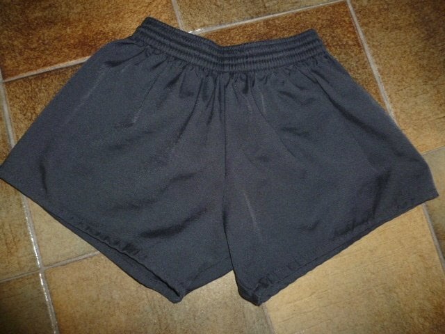 zwarte korte short meisje, maat 140, katoen., Enlèvement ou Envoi, Fille