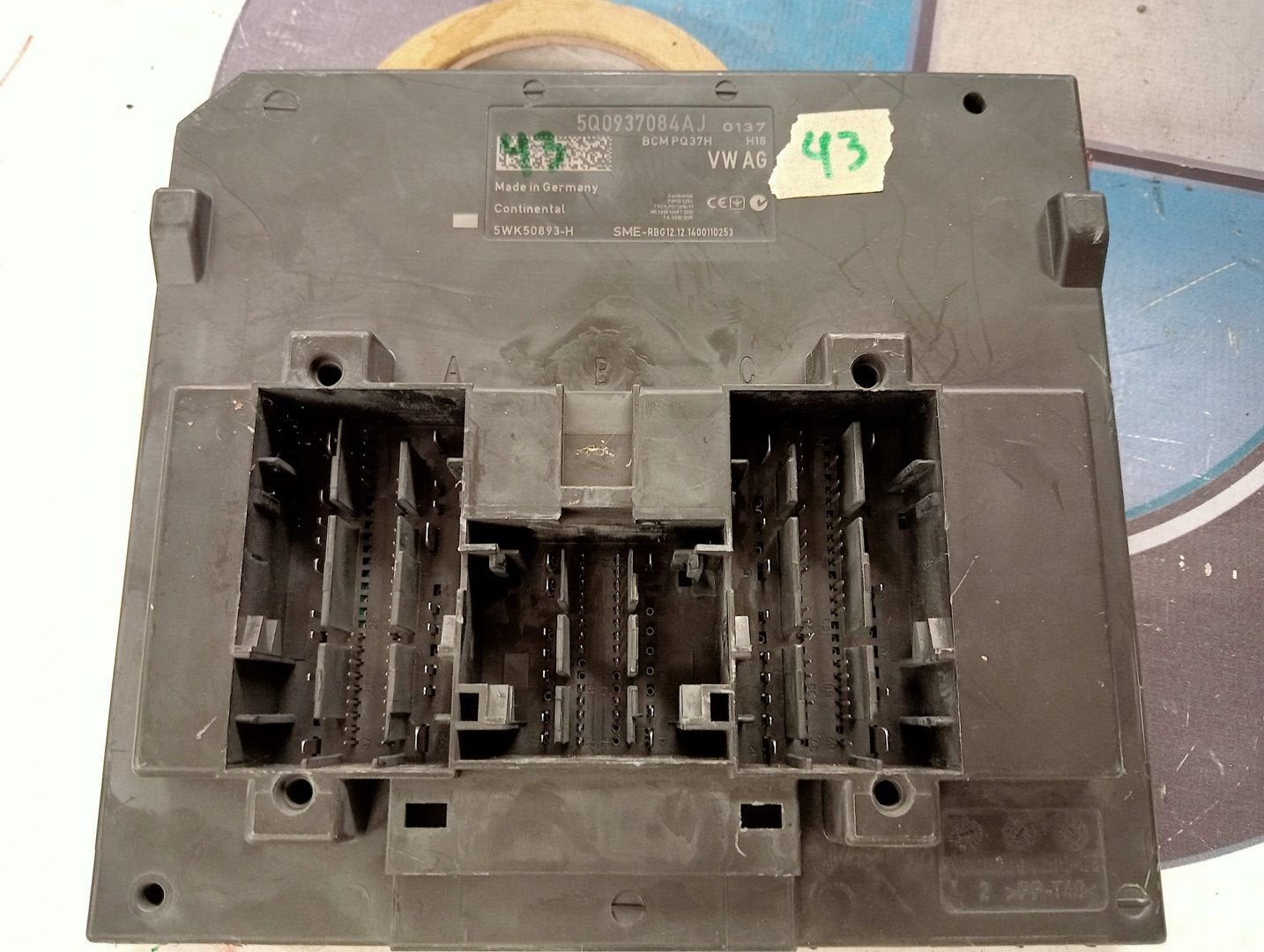 vw golf 7 audi a3 8v seat bcm boordnet module 5q0937084aj, Auto-onderdelen, Gebruikt, -, Volkswagen, -