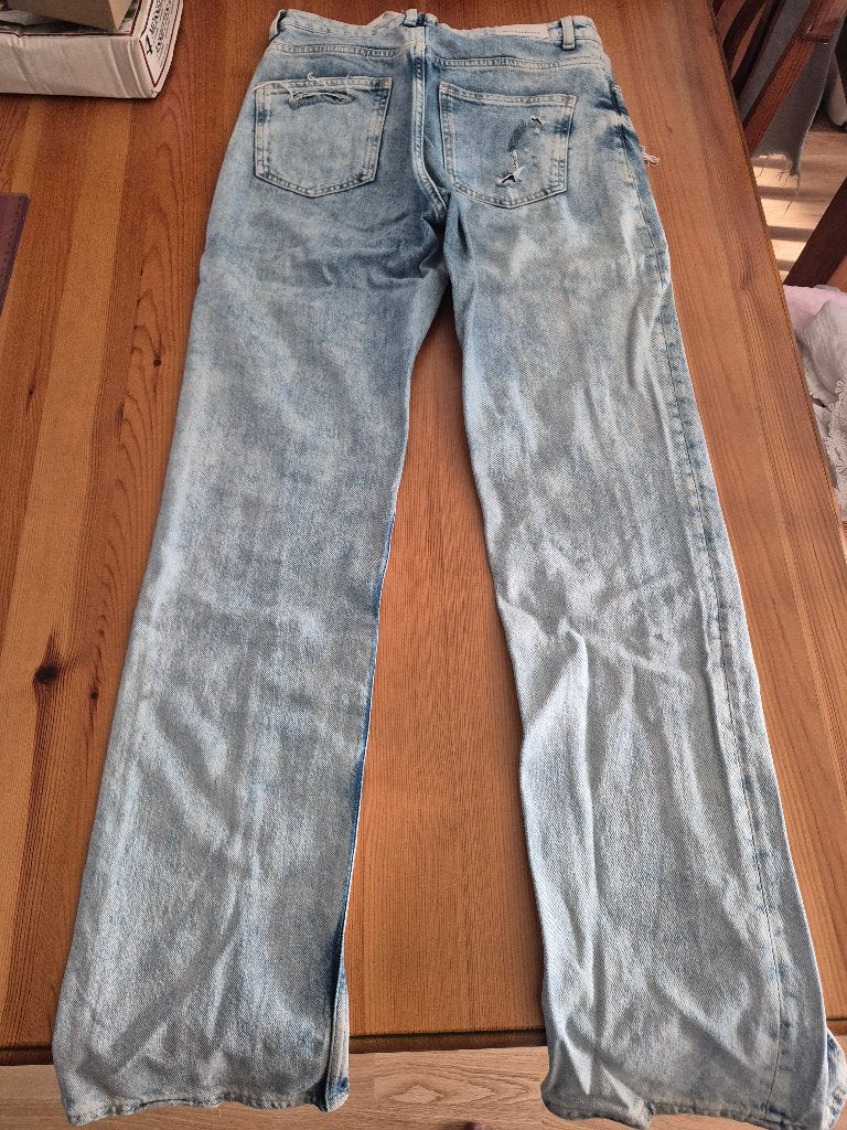 Jean Bershka, Enlèvement ou Envoi, Bershka, W30 - W32 (confection 38/40), Porté