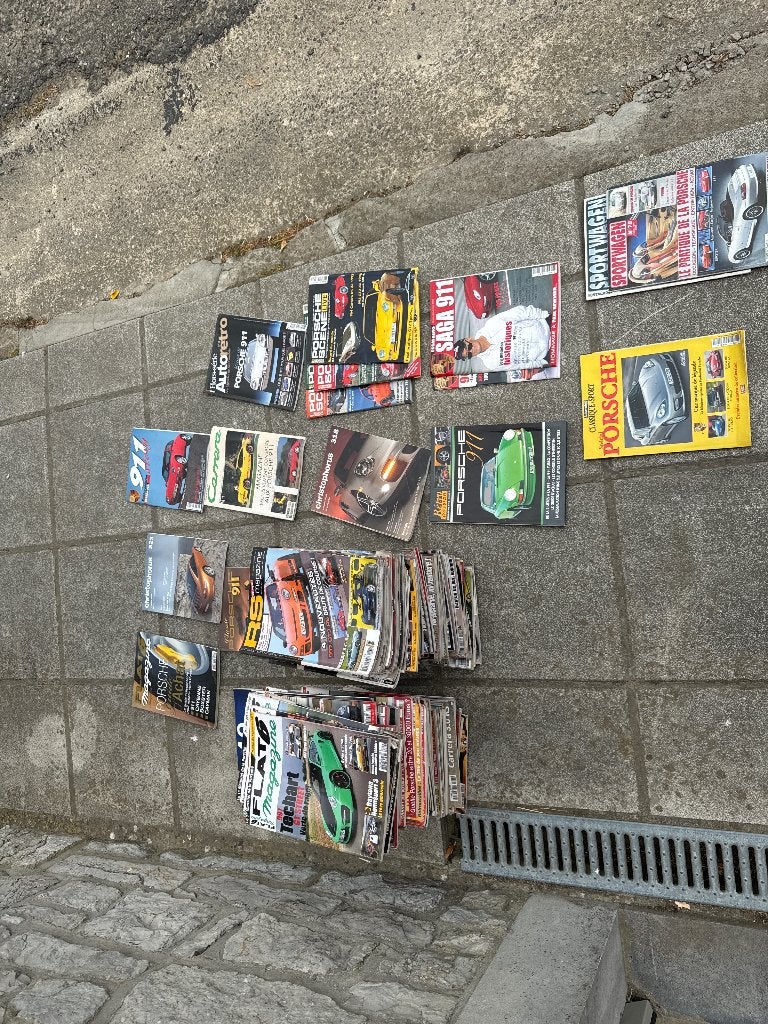Magazines Porsche, Enlèvement, Porsche