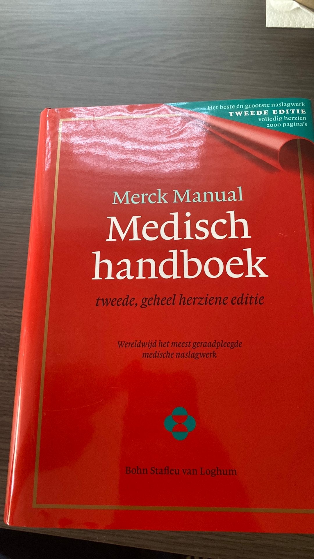 Merck Manual Medisch handboek, Livres, Science, Enlèvement ou Envoi