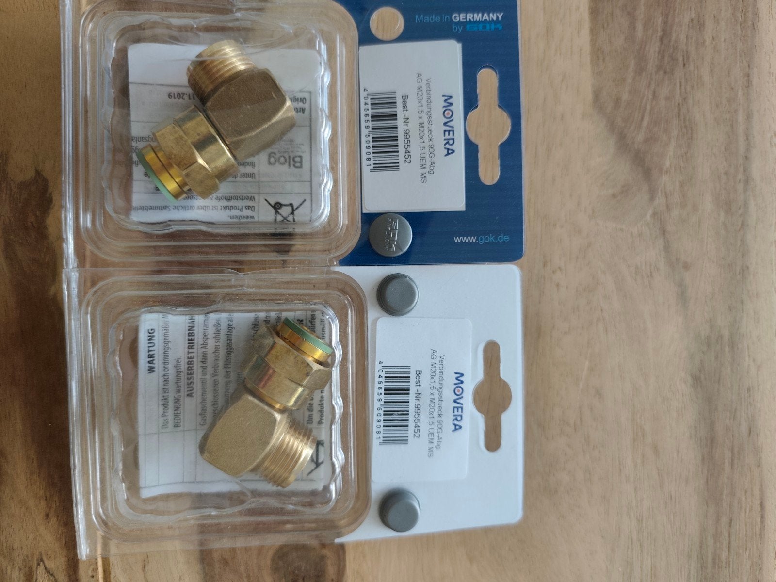 raccord GOK, Caravans en Kamperen, Kampeeraccessoires, Ophalen of Verzenden, Nieuw