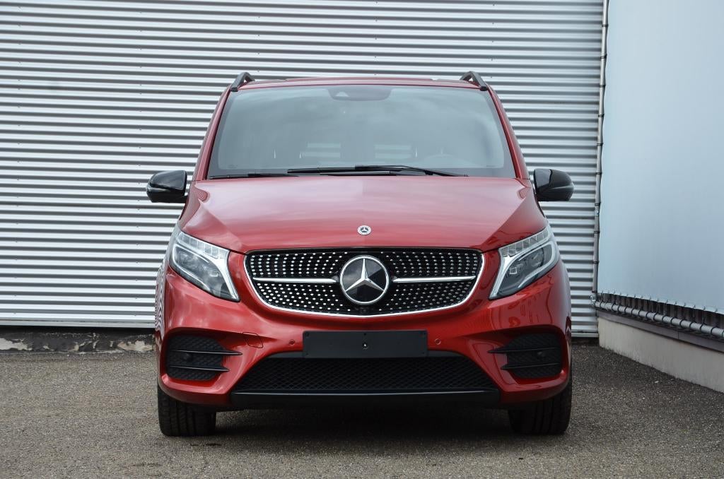 Mercedes V300- Dubbelcab- L2-ACC-360cam-Automaat- 49500+BTW, 6 portes, Euro 6, Entreprise, Noir