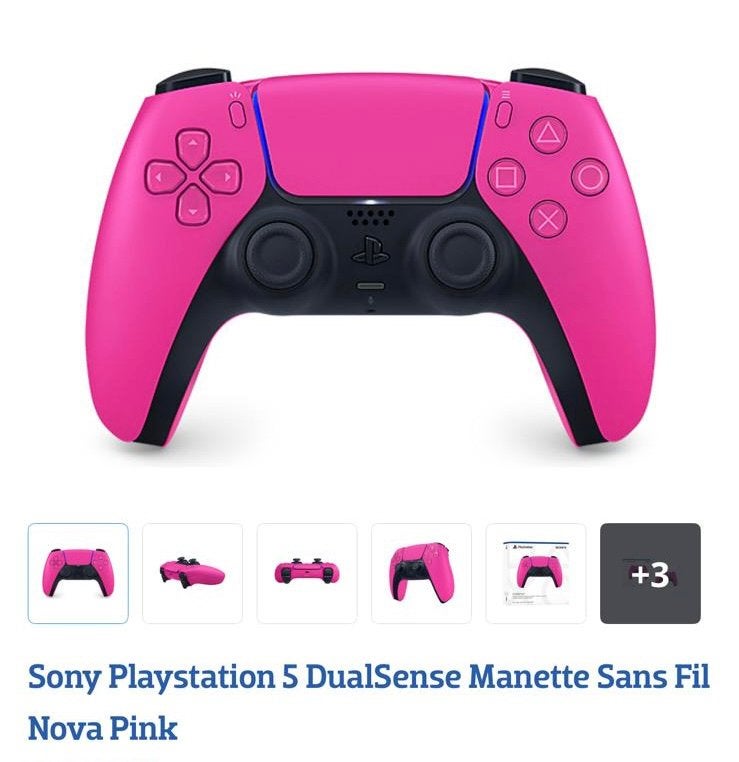 Sony PlayStation 5 Dual Sense draadloze controller Nova Pink, Games en Spelcomputers, Spelcomputers | Sony PlayStation 5, Ophalen