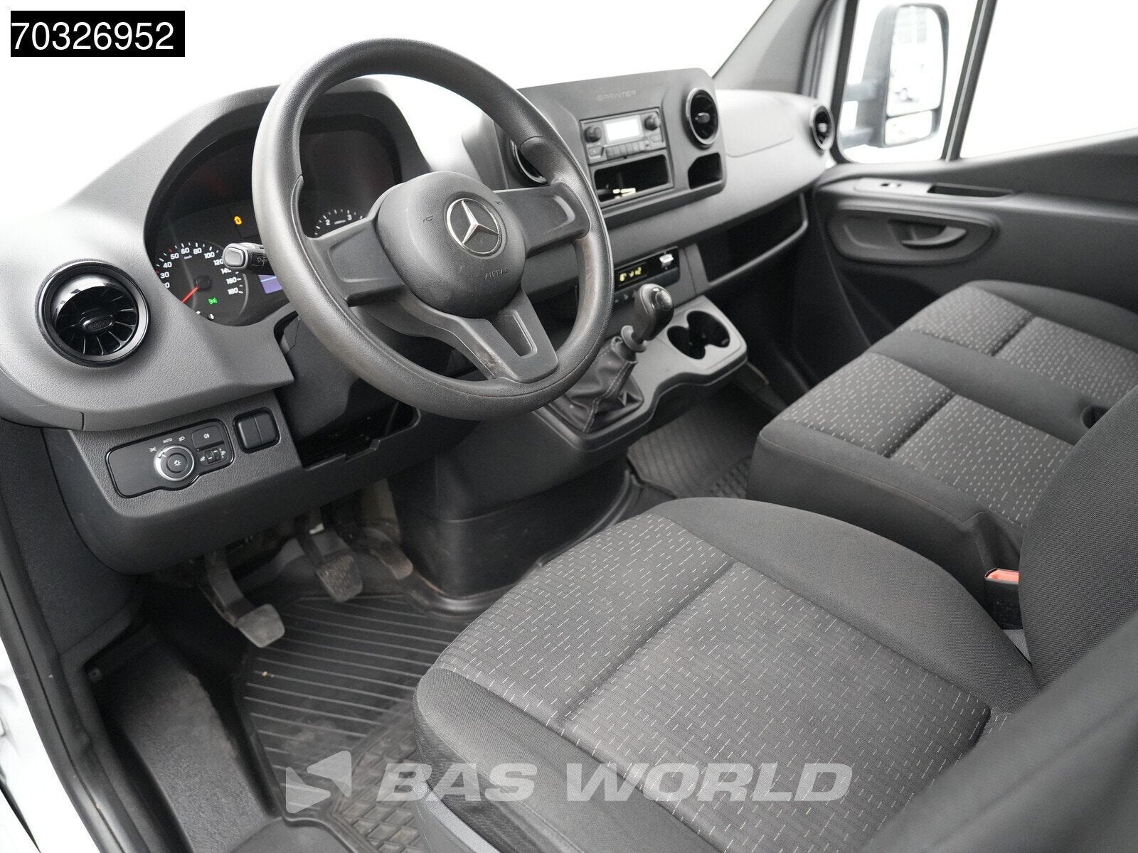 Mercedes Sprinter 317 CDI Koelwagen Zijdeur Achterdeuren Car, Stof, Gebruikt, Euro 6, 4 cilinders