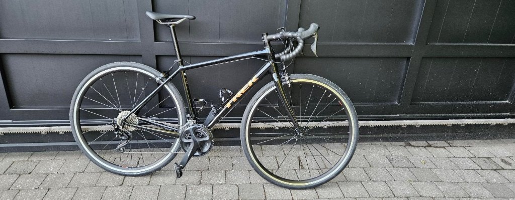 Koersfiets Trek Damesmodel ALS NIEUW !!! (3x mee gereden), Fietsen en Brommers, Velgrem, Aluminium, 49 tot 53 cm, Zo goed als nieuw