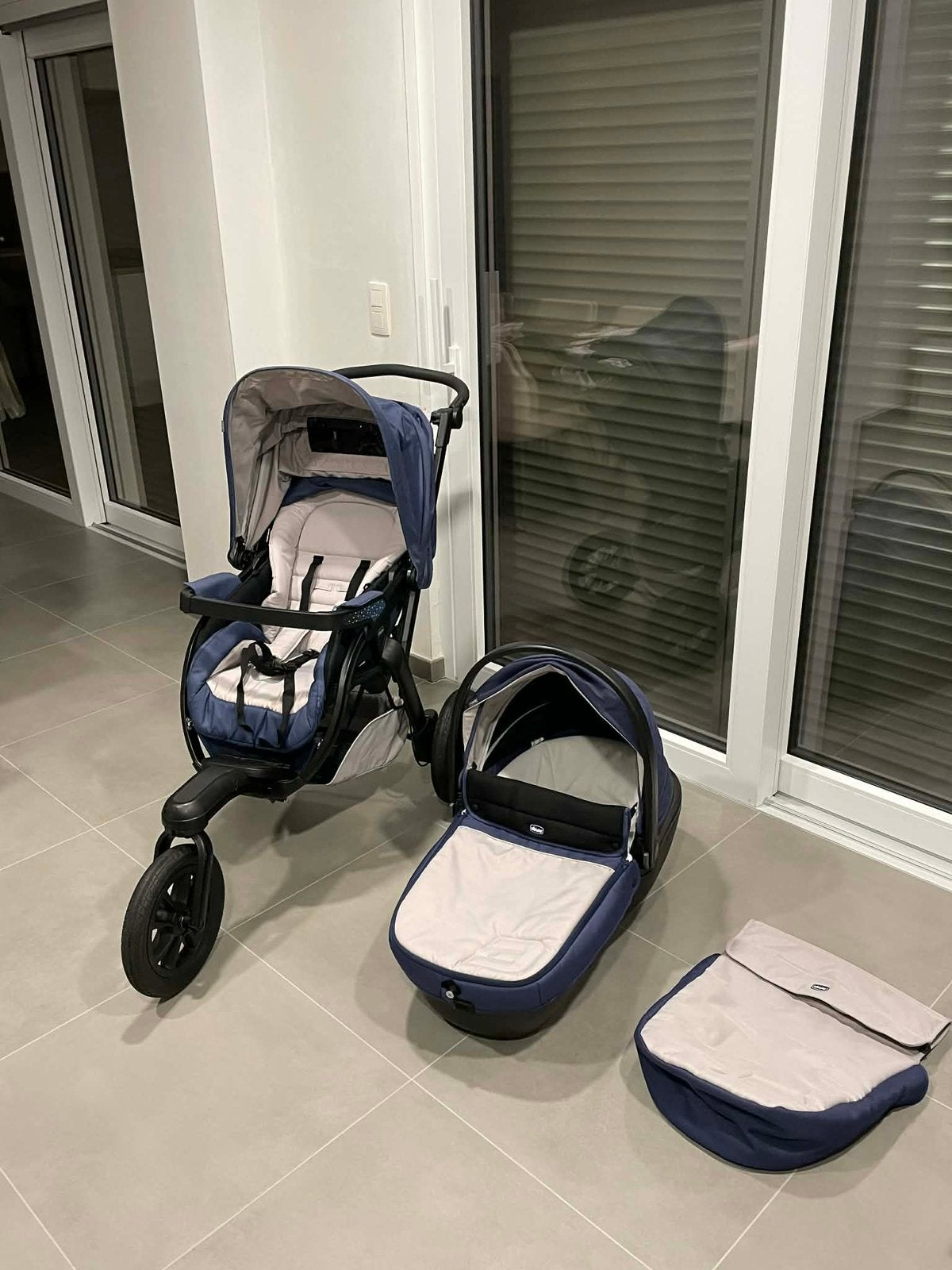 Poussette Poussette Chicco Trio Activ3, Ophalen, Zo goed als nieuw, Kinderwagen