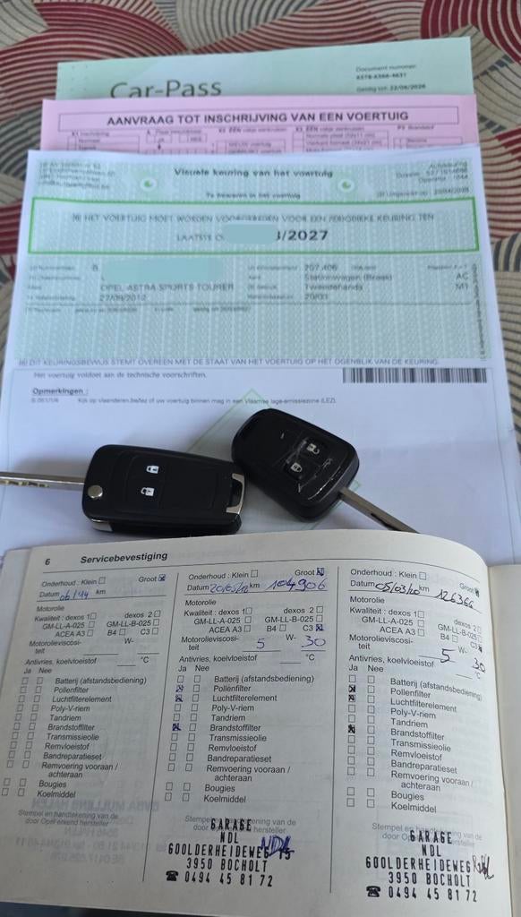 Opel Astra Sports Tourer 1.7 cdti, Auto's, Opel, Euro 5, 4 cilinders, Leder en Stof, 5 deurs