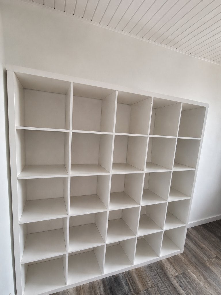 Kallax kast, Huis en Inrichting, Kasten | Boekenkasten, Ophalen, Met plank(en), Gebruikt, 150 tot 200 cm