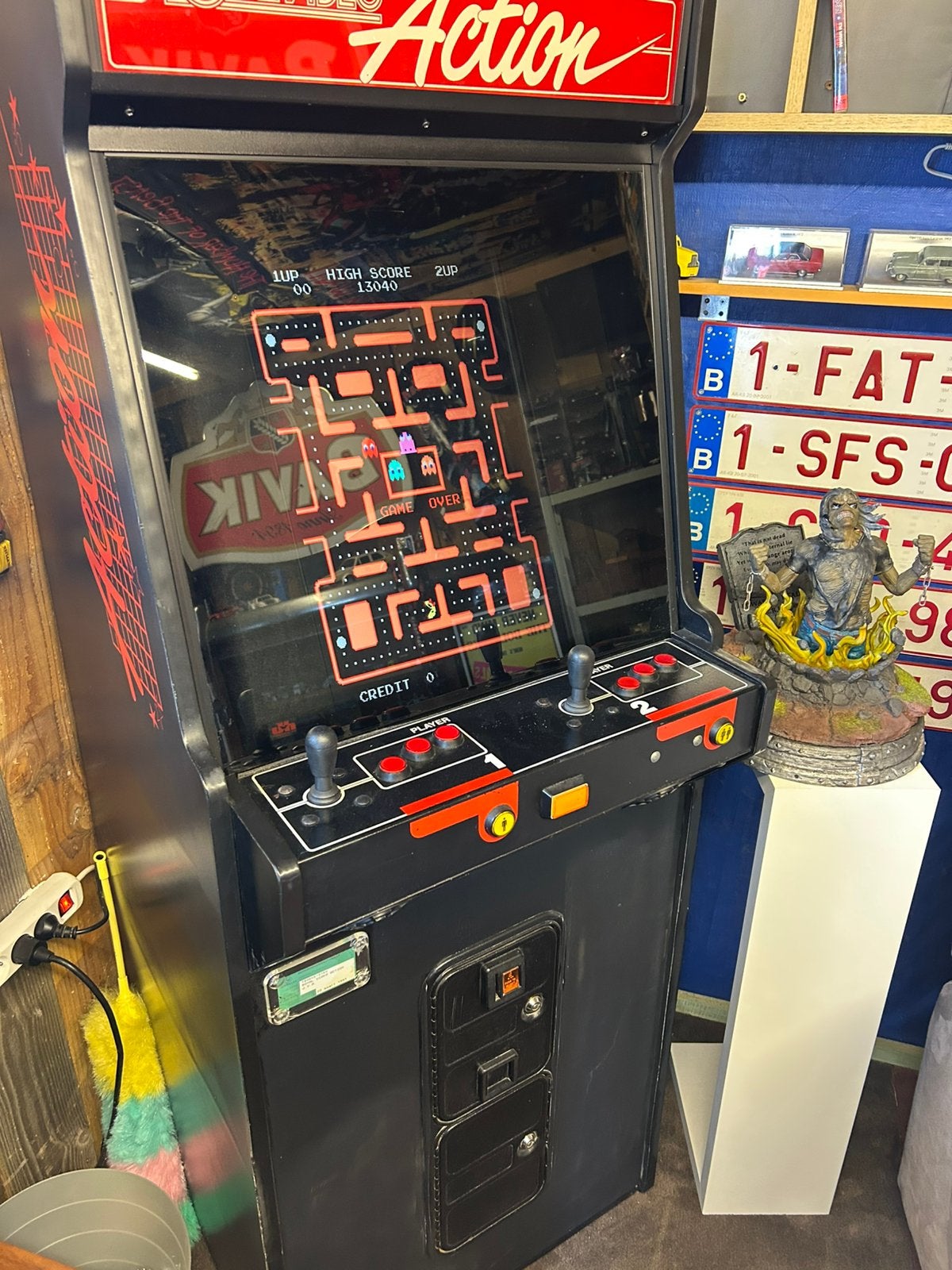 Arcade game, Ophalen, Zo goed als nieuw