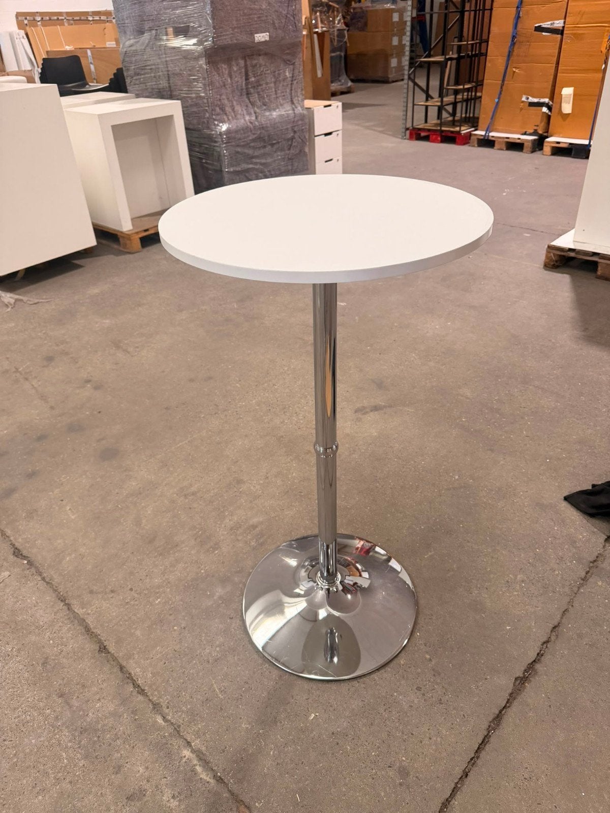table debout blanche disponible 10 fois, Enlèvement