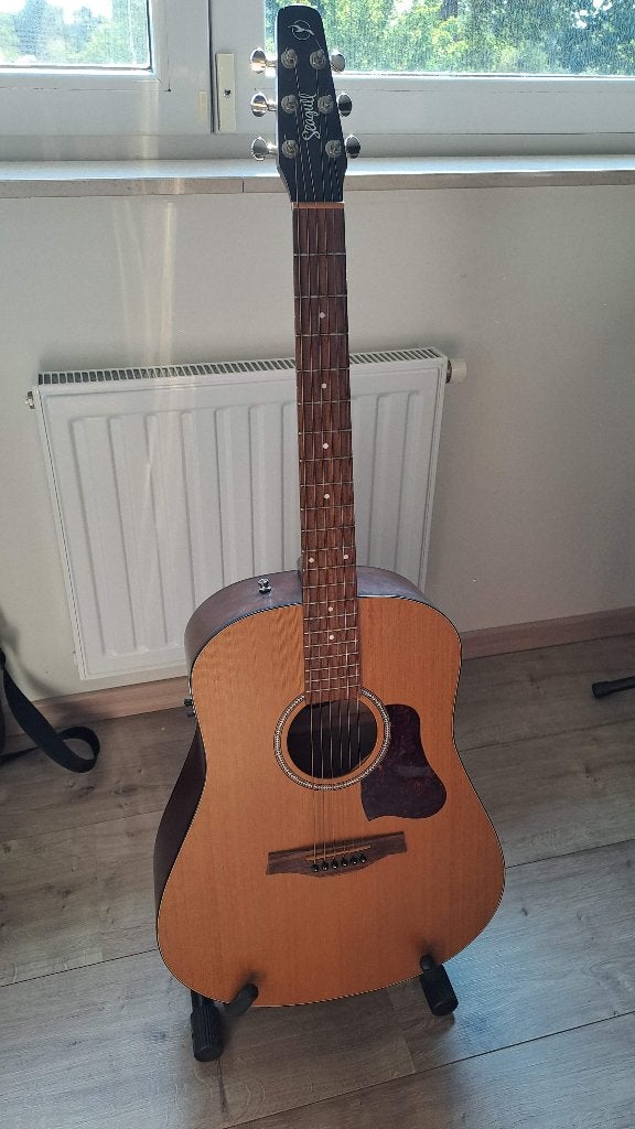 Akoestische gitaar Seagull S6 original QIT, Muziek en Instrumenten, Snaarinstrumenten | Gitaren | Akoestisch, Ophalen, Gebruikt