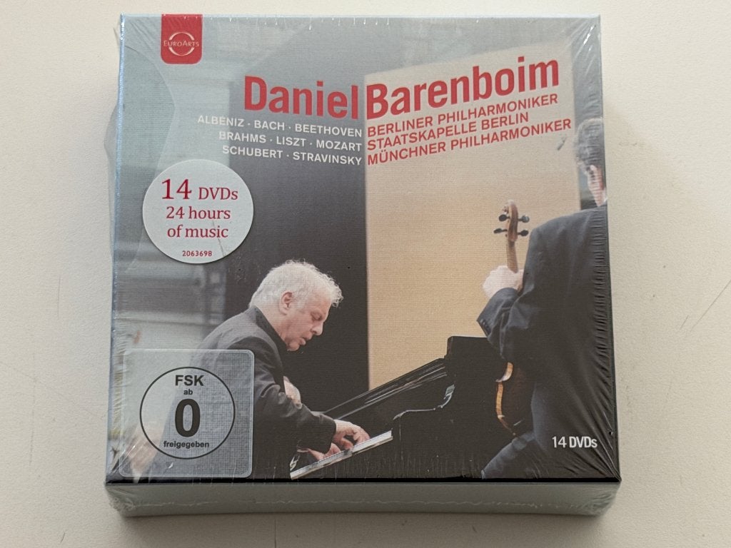 Daniel Barenboim - Box (14 DVD Box) Nieuw!, Alle leeftijden, Ophalen of Verzenden, Nieuw in verpakking, Concert
