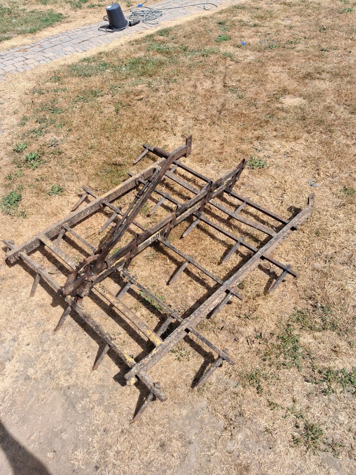 Eg voor achter paard of minitractor, Zakelijke goederen, Landbouw | Werktuigen, Ophalen