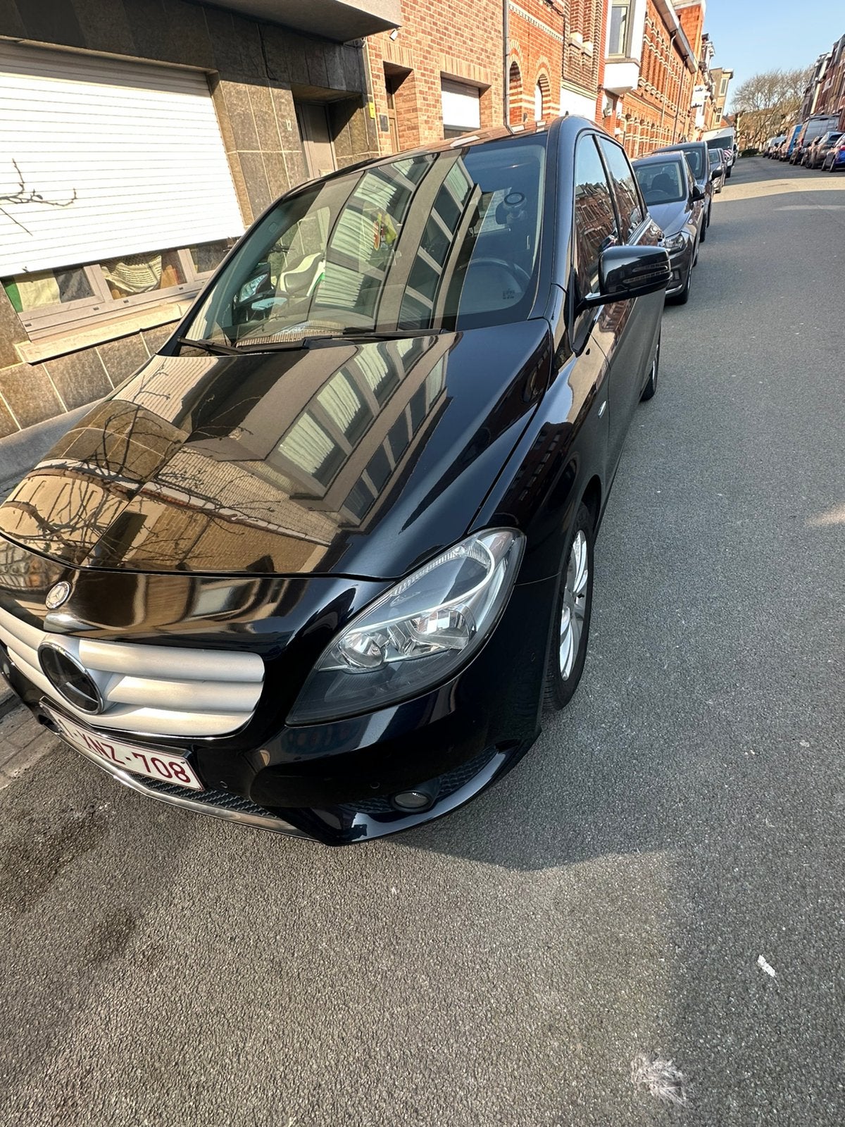 Mercedes b klasse 2011, Auto's, Euro 5, Zwart, Particulier, Dealer onderhouden