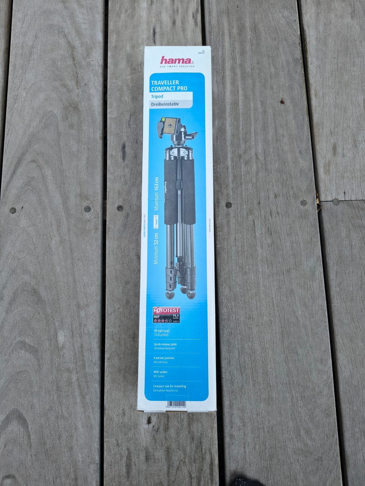 Hama tripod traveler compact pro, Caravanes & Camping, Accessoires de camping, Enlèvement