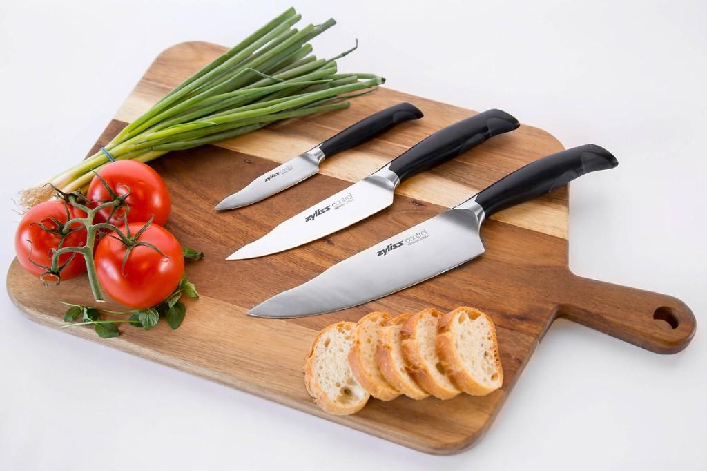 Nieuw | Zyliss Control 3-delig messenset, Maison & Meubles, Cuisine | Couverts, Neuf, Ensemble de couverts, Inox ou Chrome, Résiste au lave-vaisselle