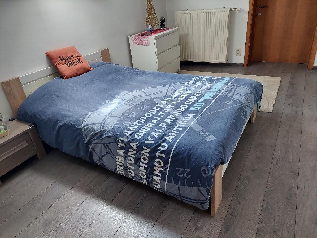lit, Maison & Meubles, Chambre à coucher | Lits, Neuf, 140 cm, Enlèvement, 200 cm