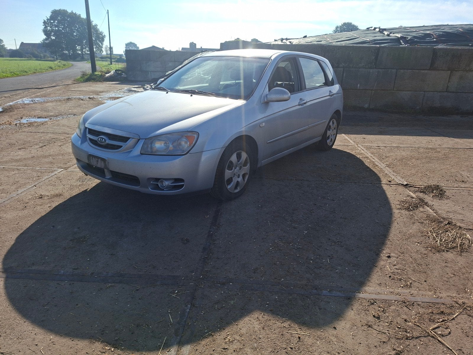 kia cerato, Auto's, Stof, Handgeschakeld, Grijs, Particulier
