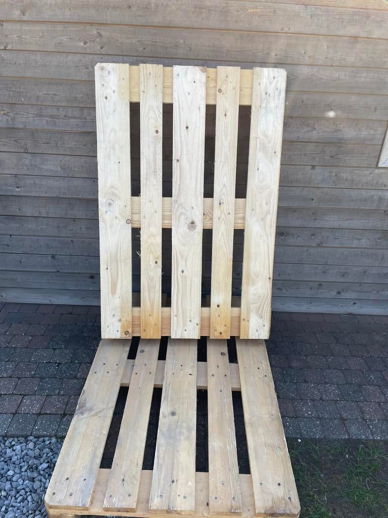 Europaletten 80X120, Doe-het-zelf en Bouw, Hout en Planken, Ophalen, Zo goed als nieuw