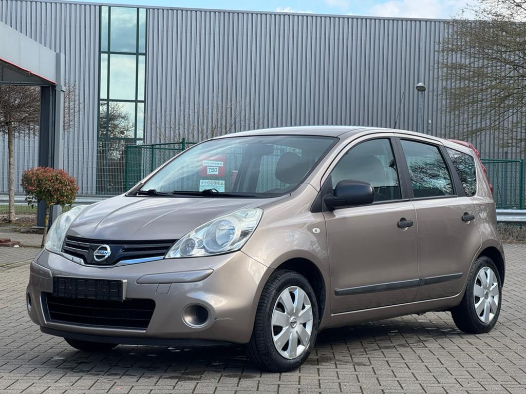 Nissannote1.4i/onderhoud/gekeurdvoorverkoop, Auto's, Nissan, Voorwielaandrijving, Euro 5, Stof, 139 g/km