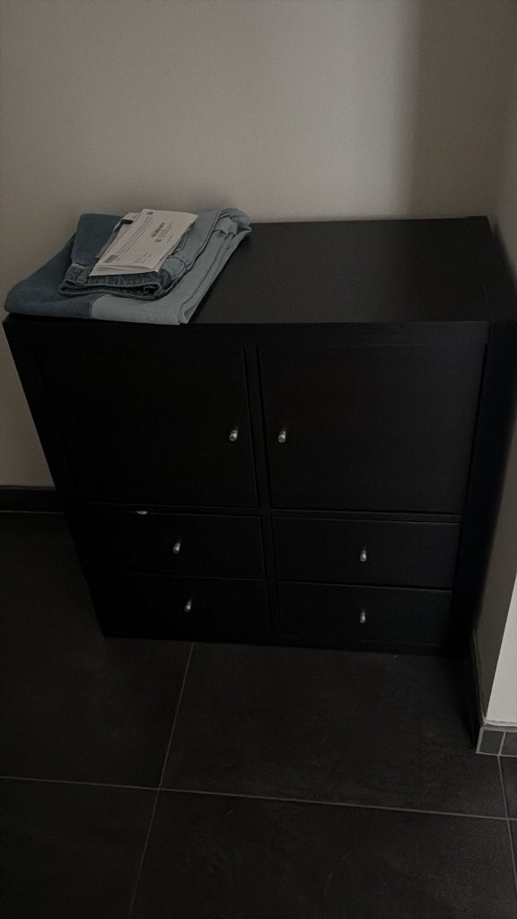 Zwart kastje IKEA, Enlèvement, Utilisé