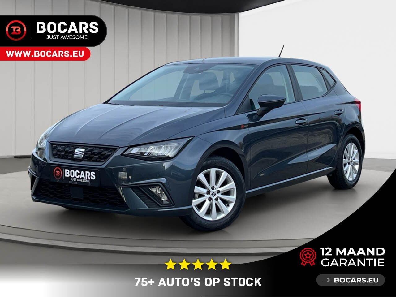 Seat Ibiza Style, Autos, Seat, 0 kg, Argent ou Gris, Achat, Euro 6
