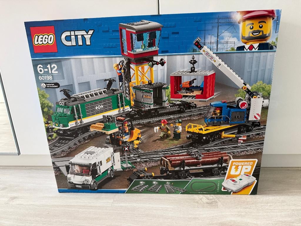 Lego City 60198 Vrachttrein, Neuf, City, Lego, Ensemble complet