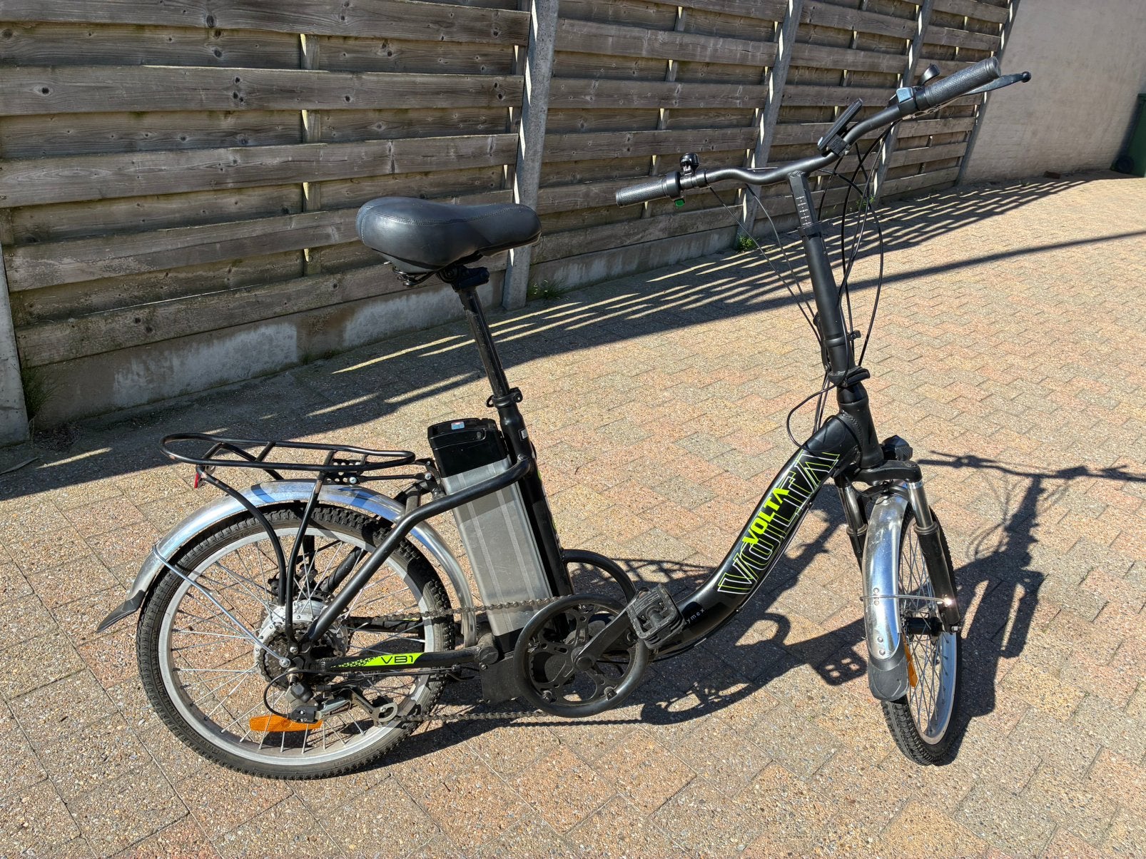 Plooifiets elektrisch Volta, Fietsen en Brommers, Ophalen, Gebruikt