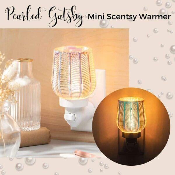 Te koop Scentsy mini warmer Pearled Gatsby NIEUW €20, Ophalen of Verzenden, Nieuw
