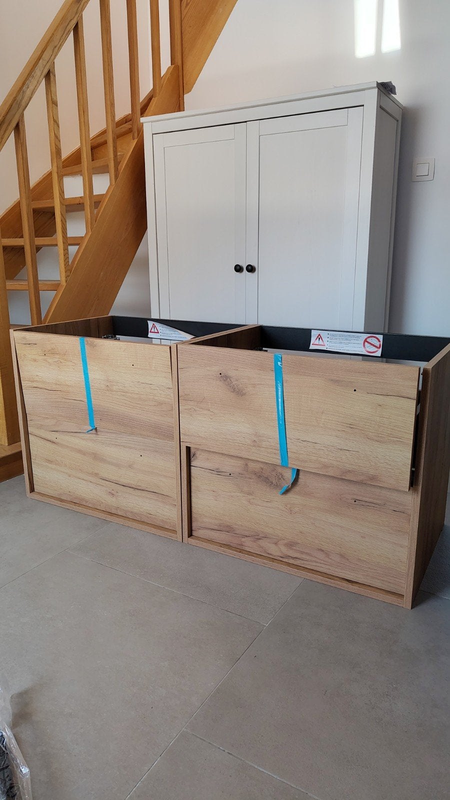 Meuble de salle de bain Salgar Morai 1200 + vasque Constanza, Enlèvement