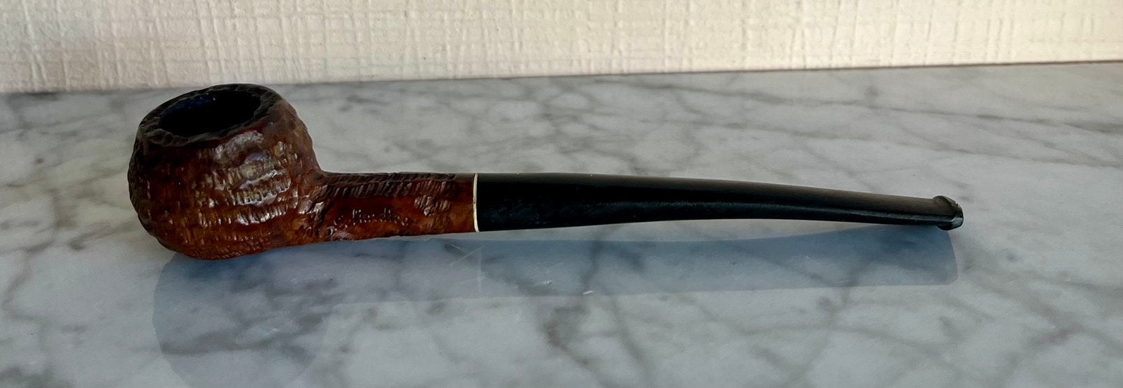 Vintage briar pijp, 14 cm, Ophalen, Zo goed als nieuw, (Water)pijp
