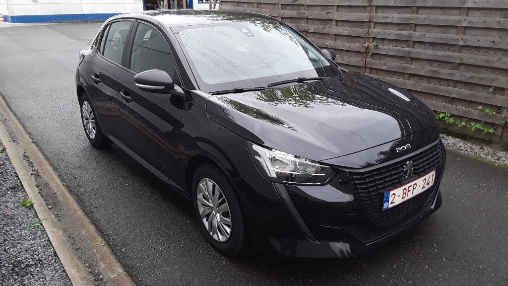 Peugeot 208.bwj 2021, benzine, 42000Km, handg., Auto's, Voorwielaandrijving, Stof, Euro 6, Zwart
