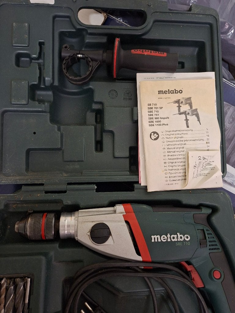 klopboormachine merkt Metabo, Ophalen, Gebruikt, Overige typen, Klopboormechanisme