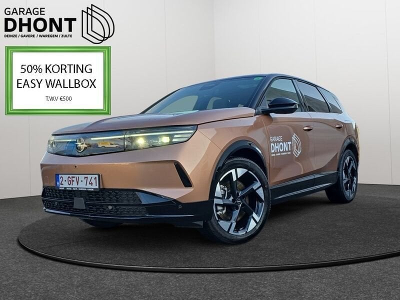 Opel Grandland GS Electric - 73kWh - 213PK, Auto's, Opel, Zwart, Overige kleuren, 213 pk, 36 min