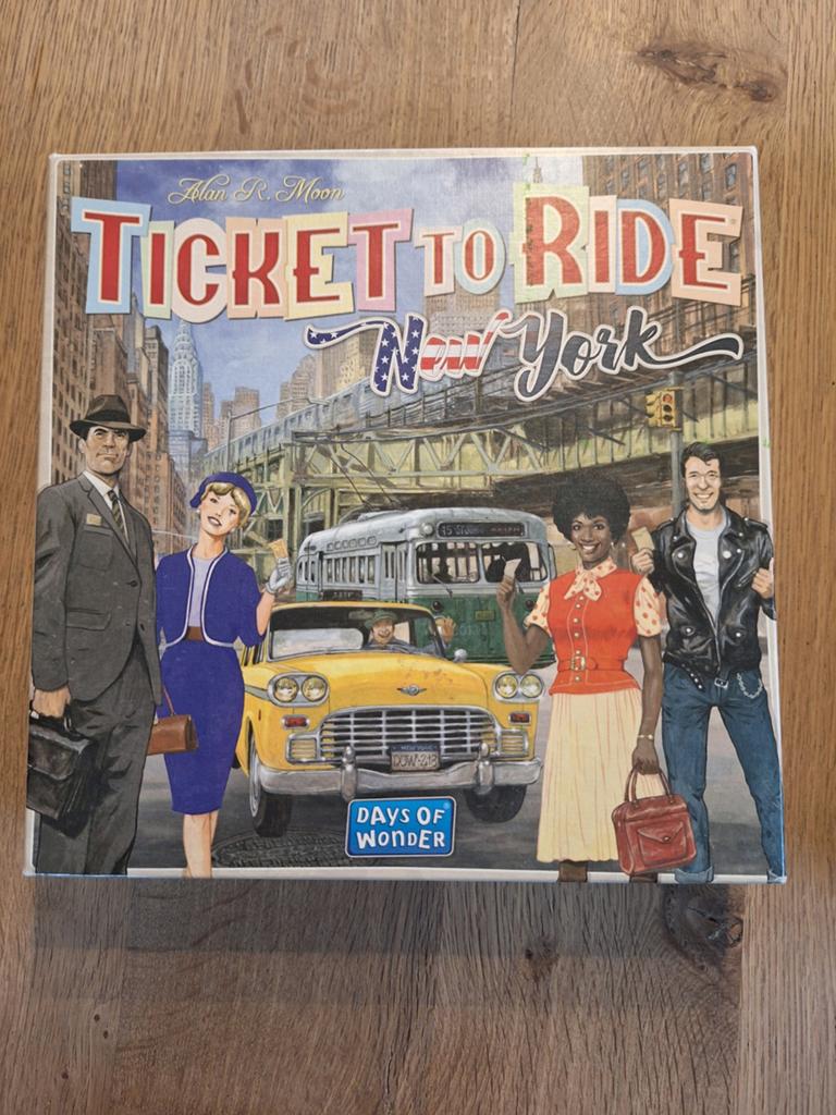 Bordspellen: Ticket to Ride, Carcassonne Junior, Hobby en Vrije tijd, Gezelschapsspellen | Bordspellen, Ophalen