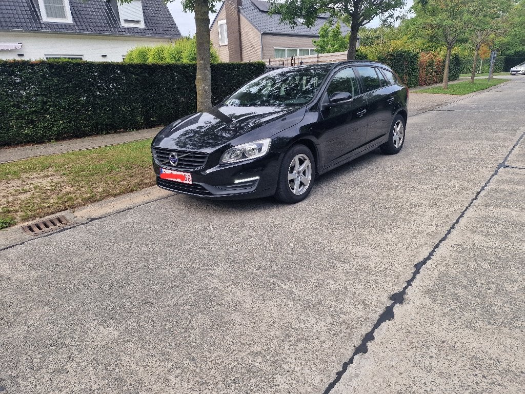 Volvo, Auto's, Stof, Zwart, V60, 5 deurs