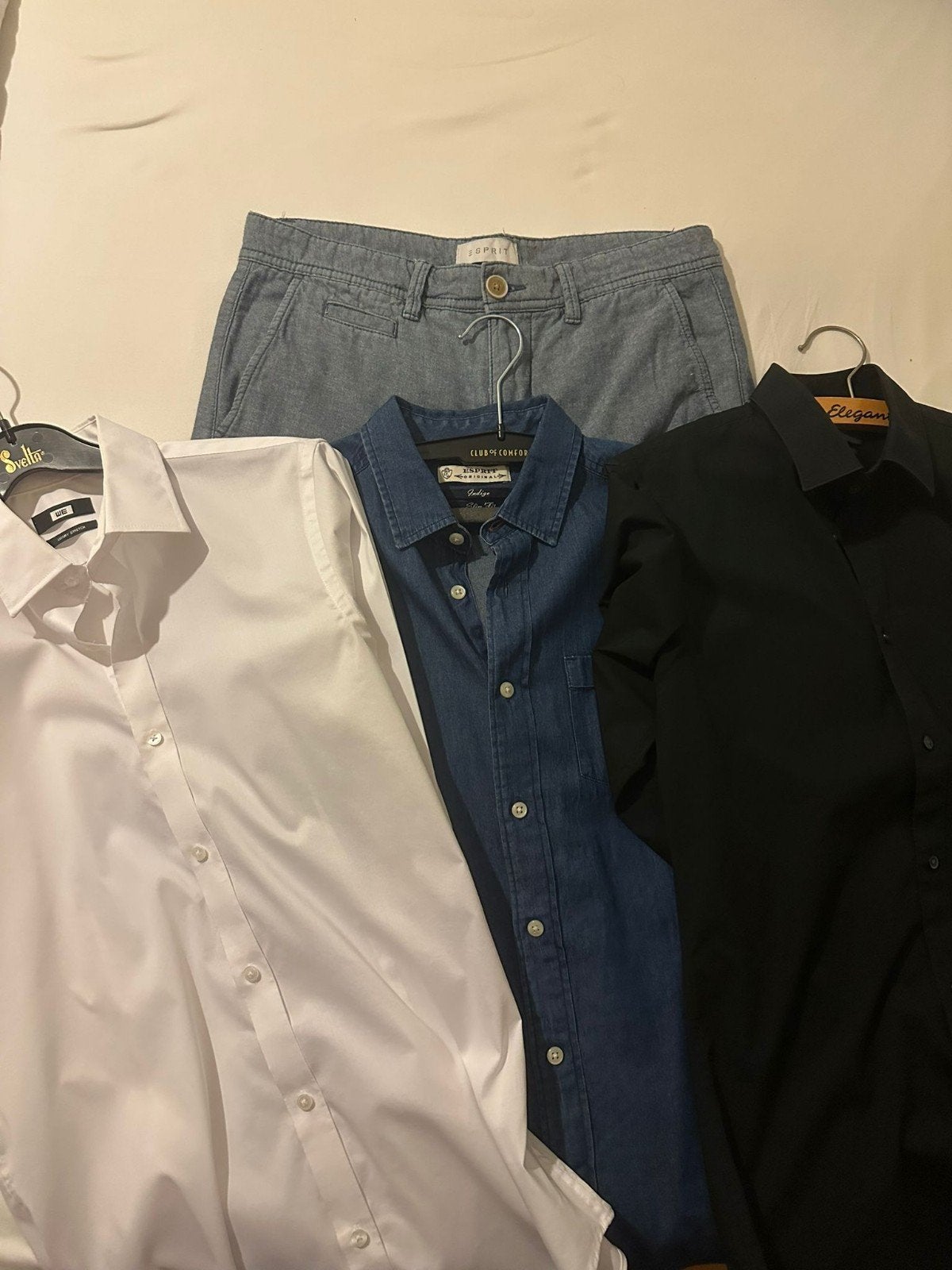 Mannenkleding 1 lot: WE, Jack & Jones, Esprit - maat S, Enlèvement, Taille 46 (S) ou plus petite