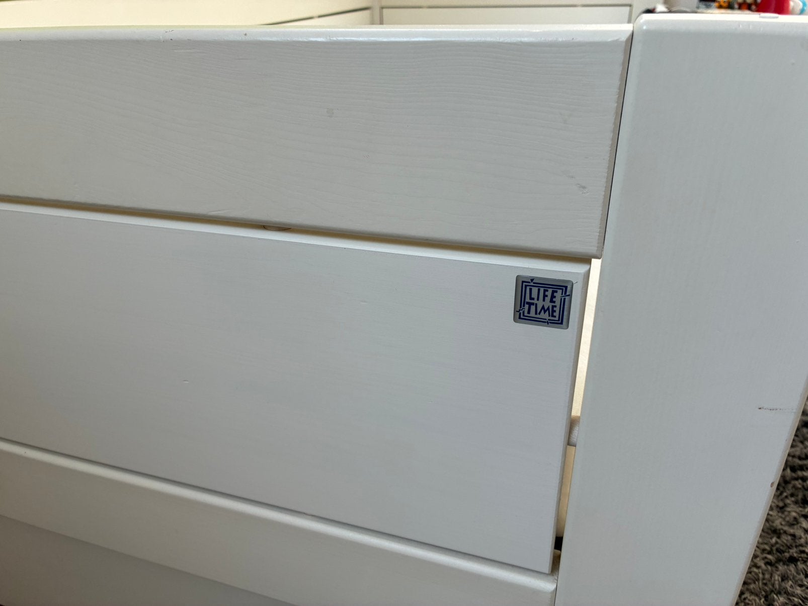 Bed, bedlade en 2 matrassen Lifetime, Maison & Meubles, Enlèvement, Comme neuf