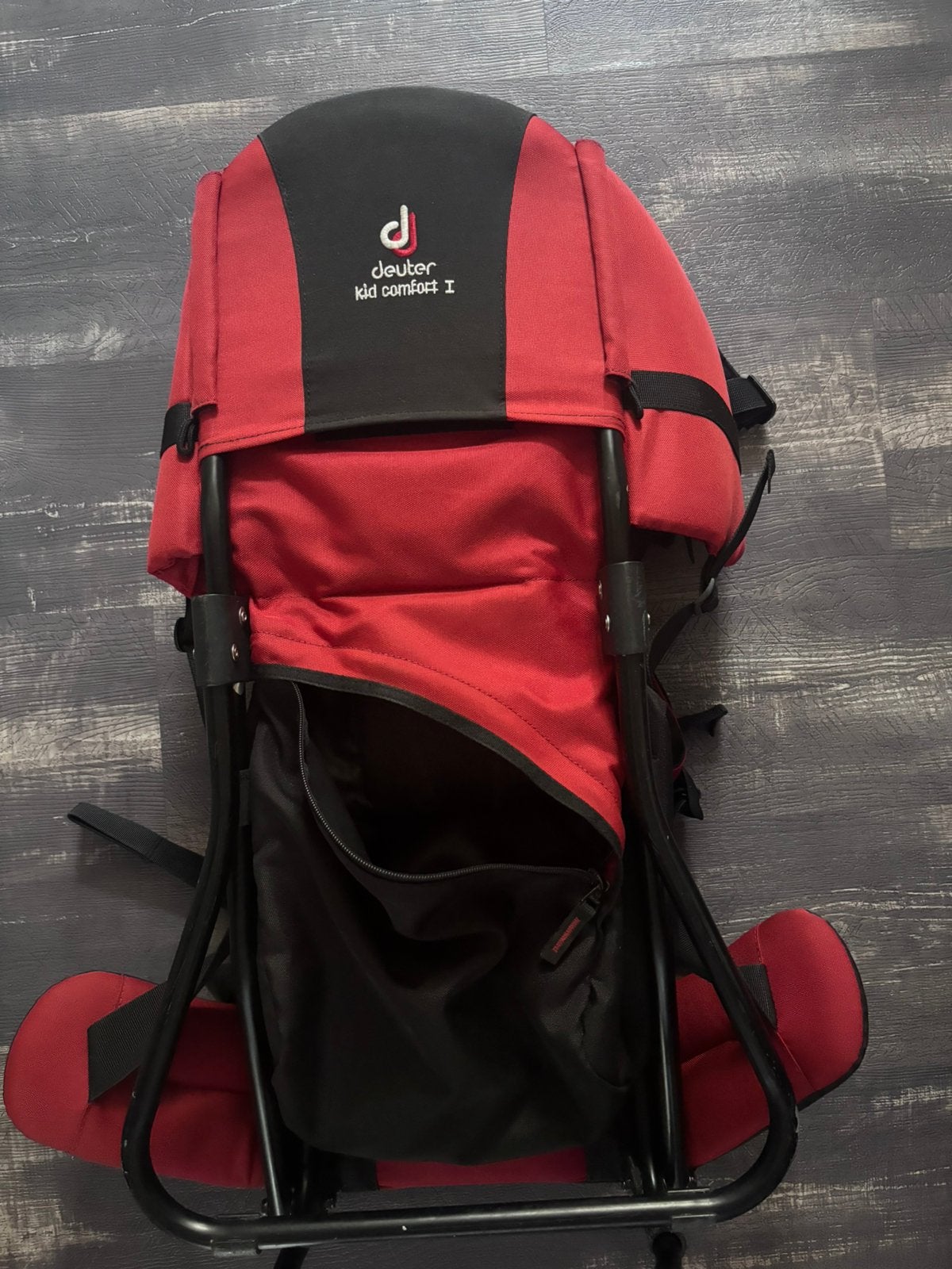 Sac de portage enfant Deuter kid comfort I, Ophalen, Zo goed als nieuw, Rug