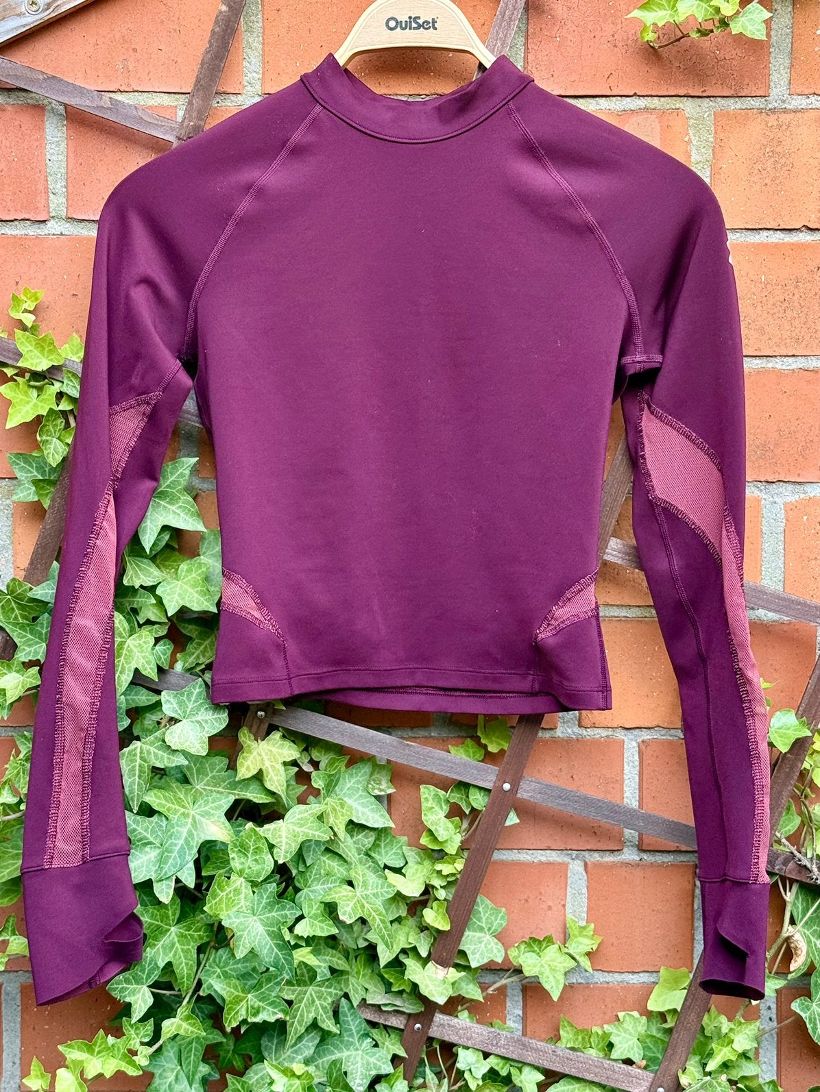 Haut de sport court à mancheslongues Under Armour - taille S, Enlèvement ou Envoi, Taille 36 (S), Comme neuf, Manches longues